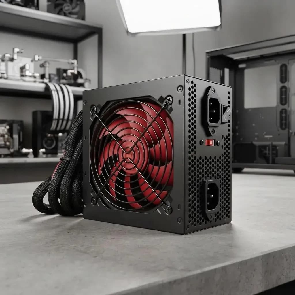 Fonte Gamer ATX Fortrek Crusader 500W Bivolt Cooler 120mm