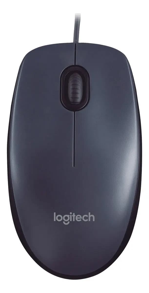 Mouse USB Óptico 1000DPI Preto M90 910-004053 Logitech