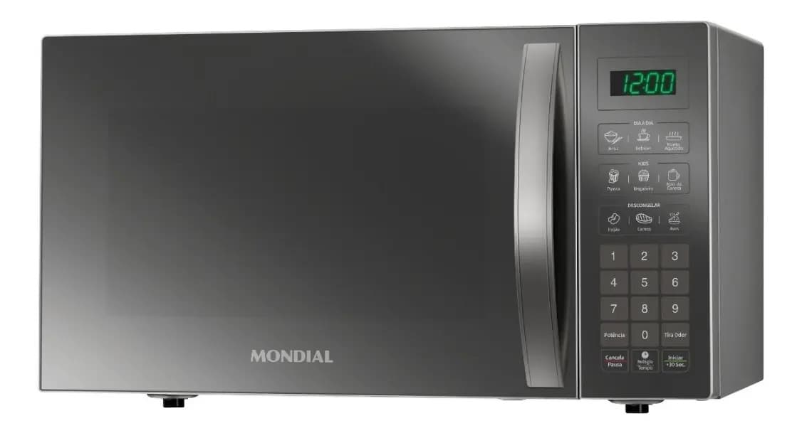 Micro-ondas Mondial 1400W MO-02-34-E Espelhado 110V