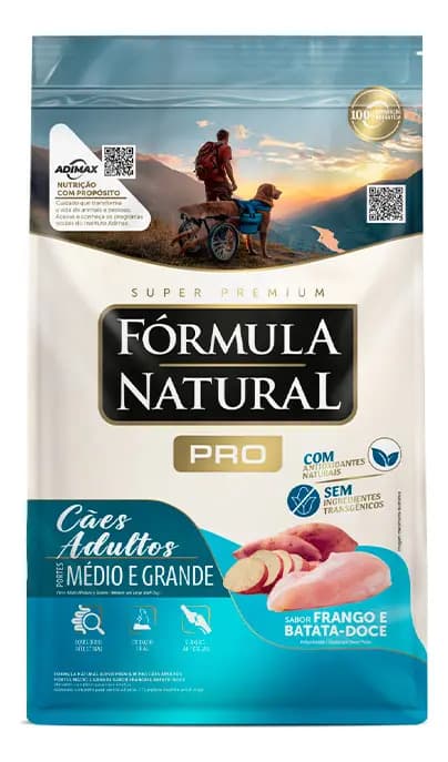 Fórmula Natural Pro Cão Adulto Médio e Grande 15kg