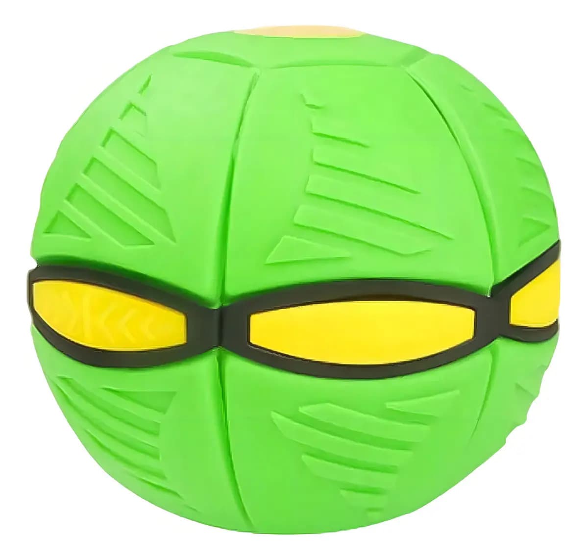 Bola Mágica Disco Voador LAC Importadora Brinquedo Verde Infantil