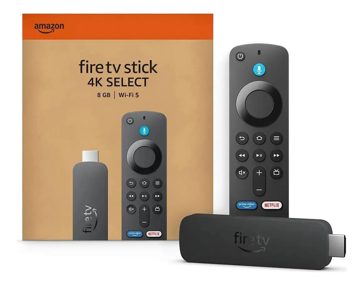 Amazon Fire Tv Stick 4k Select Cntrole 8gb Com Alexa Black Voice Preto De Voz