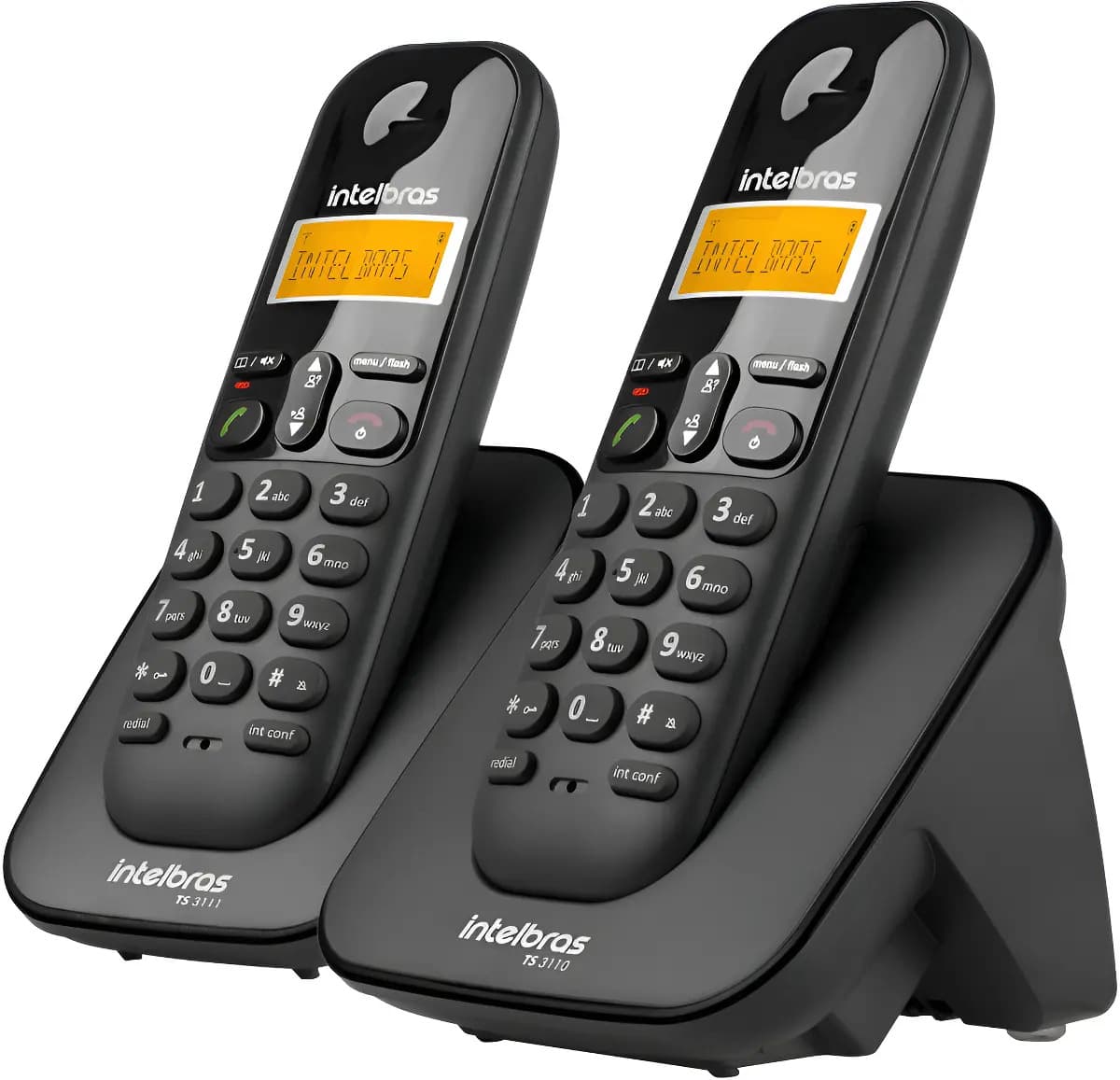 Telefone sem Fio Digital Intelbras com Ramal TS3112