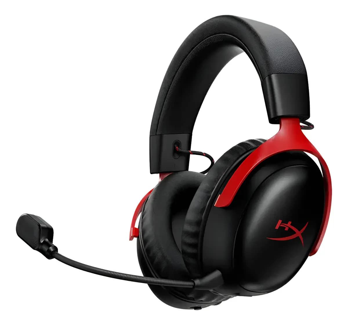 Headset Hyperx Cloud ||| S Wireless Bluetooth - Cor Preto e Vermelho