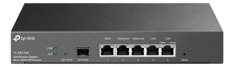 Roteador Tp-link Omada Tl-er7206 Gigabit VPN Load Balance