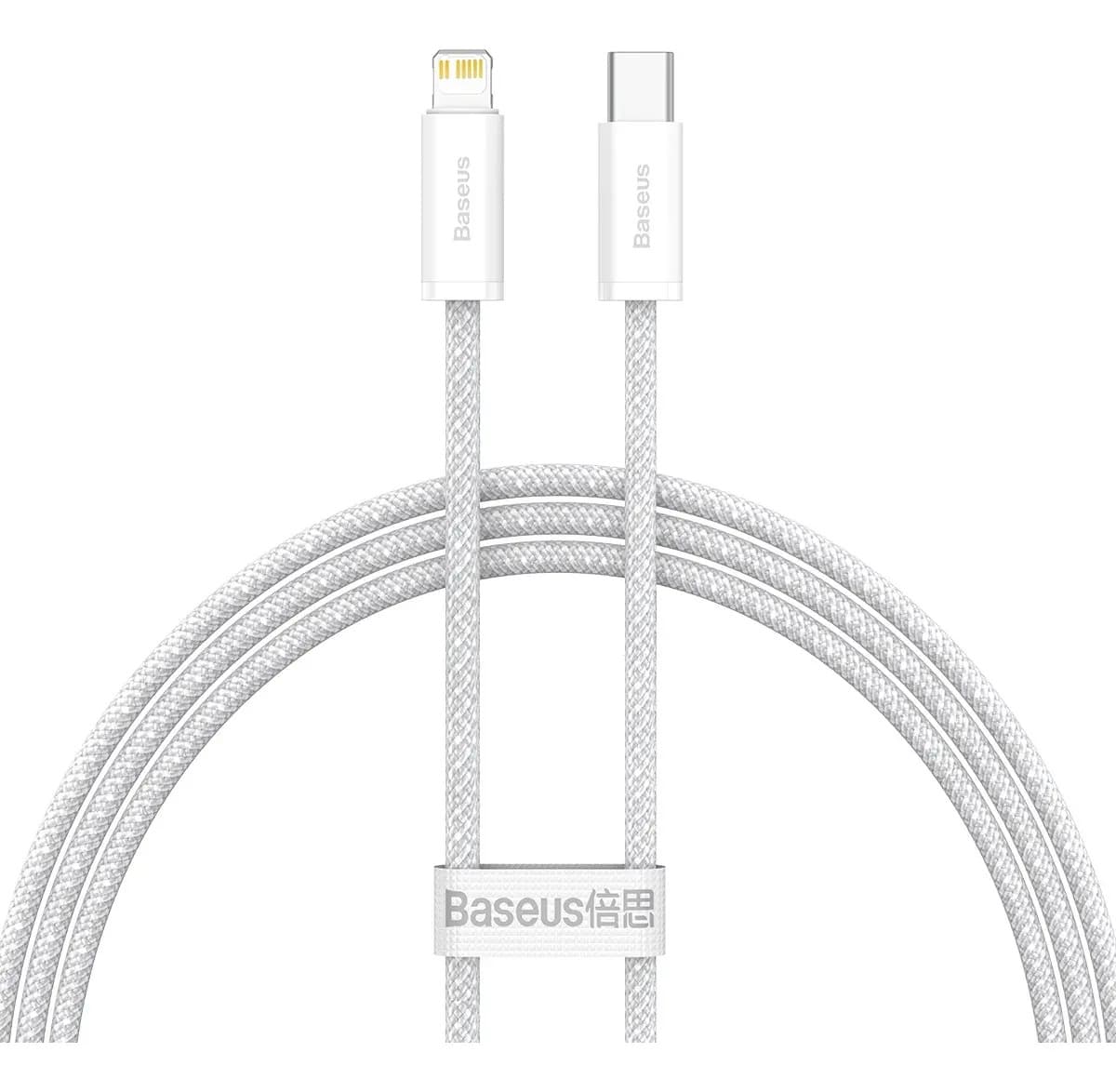 Cabo Turbo Baseus P/ iPhone Usb-c P/ Lightning 20w 2m
