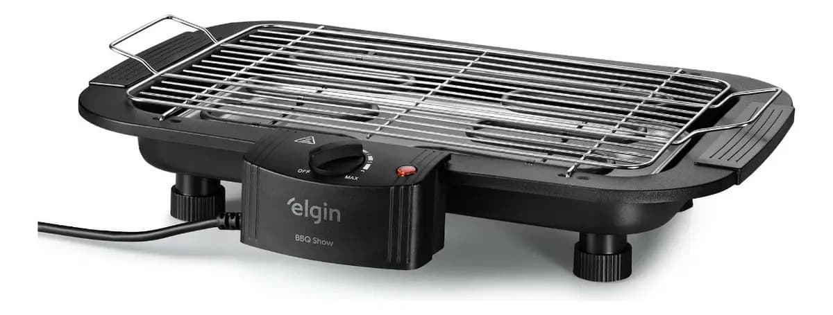 Churrasqueira Elétrica Elgin Bbq Show 2000w Chu20 Preto