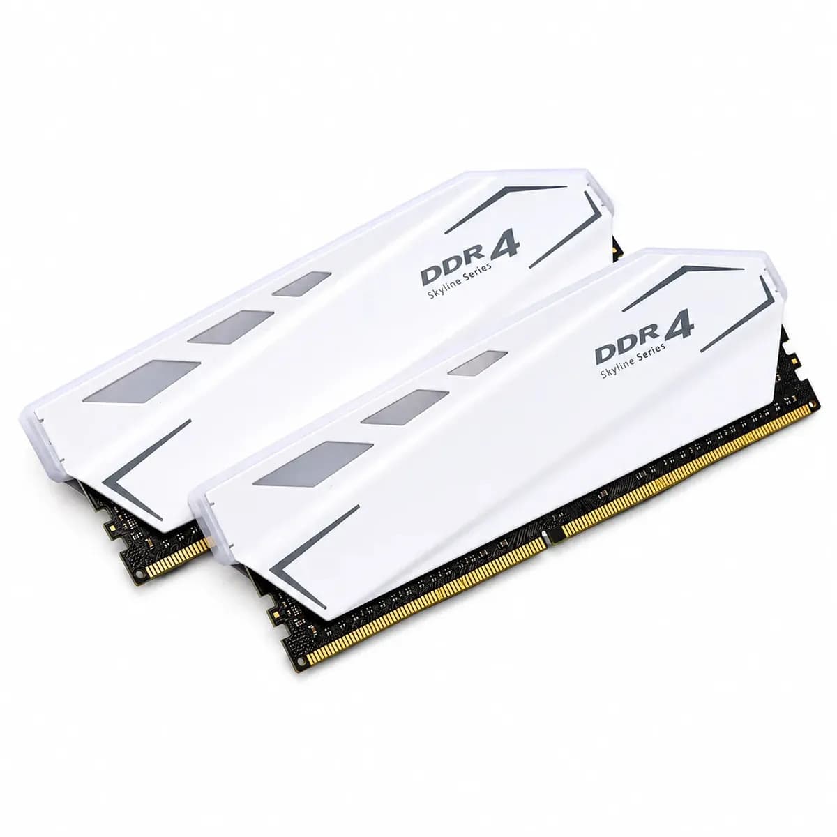 Memória Ram Ddr4 Rgb Cor Branca 16gb (2x8) Pc