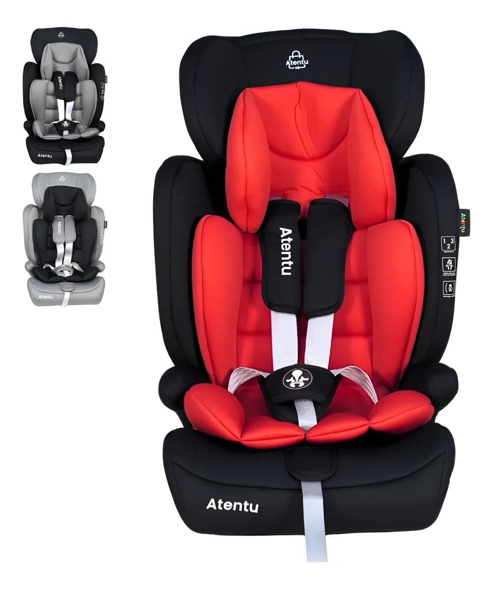Cadeirinha Infantil Para Carro 9-36kg Passeio Com Segurança Cadeirinha Infantil Vermelho