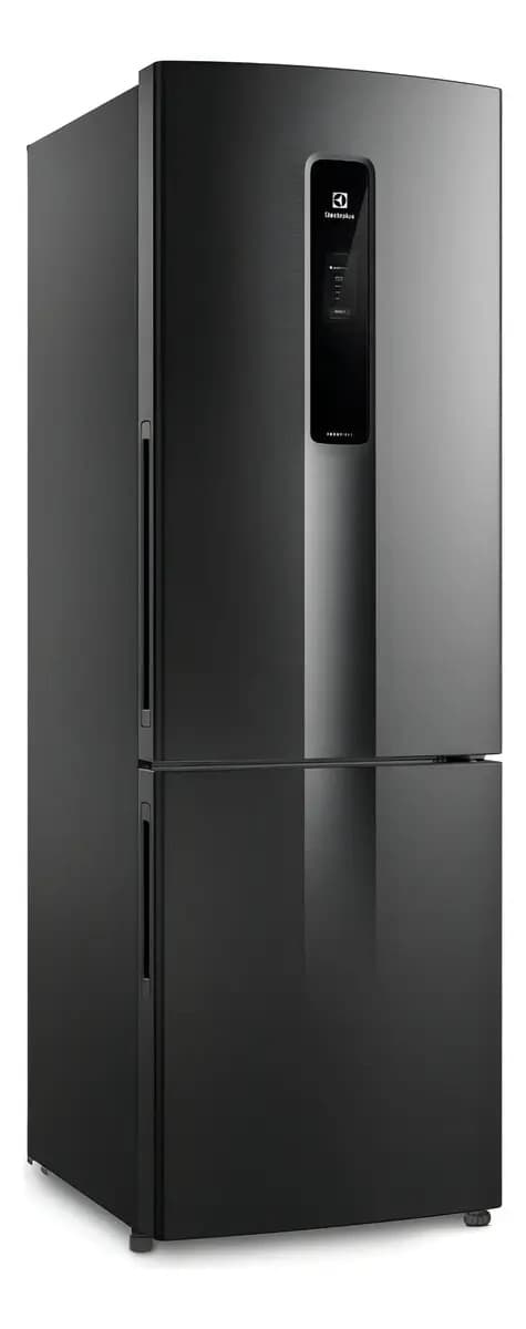 Geladeira Electrolux Frost Free Inverter 400L Efficient AutoSense e Rapid Freeze Inverse Black Inox Look (IB6B) Bivolt