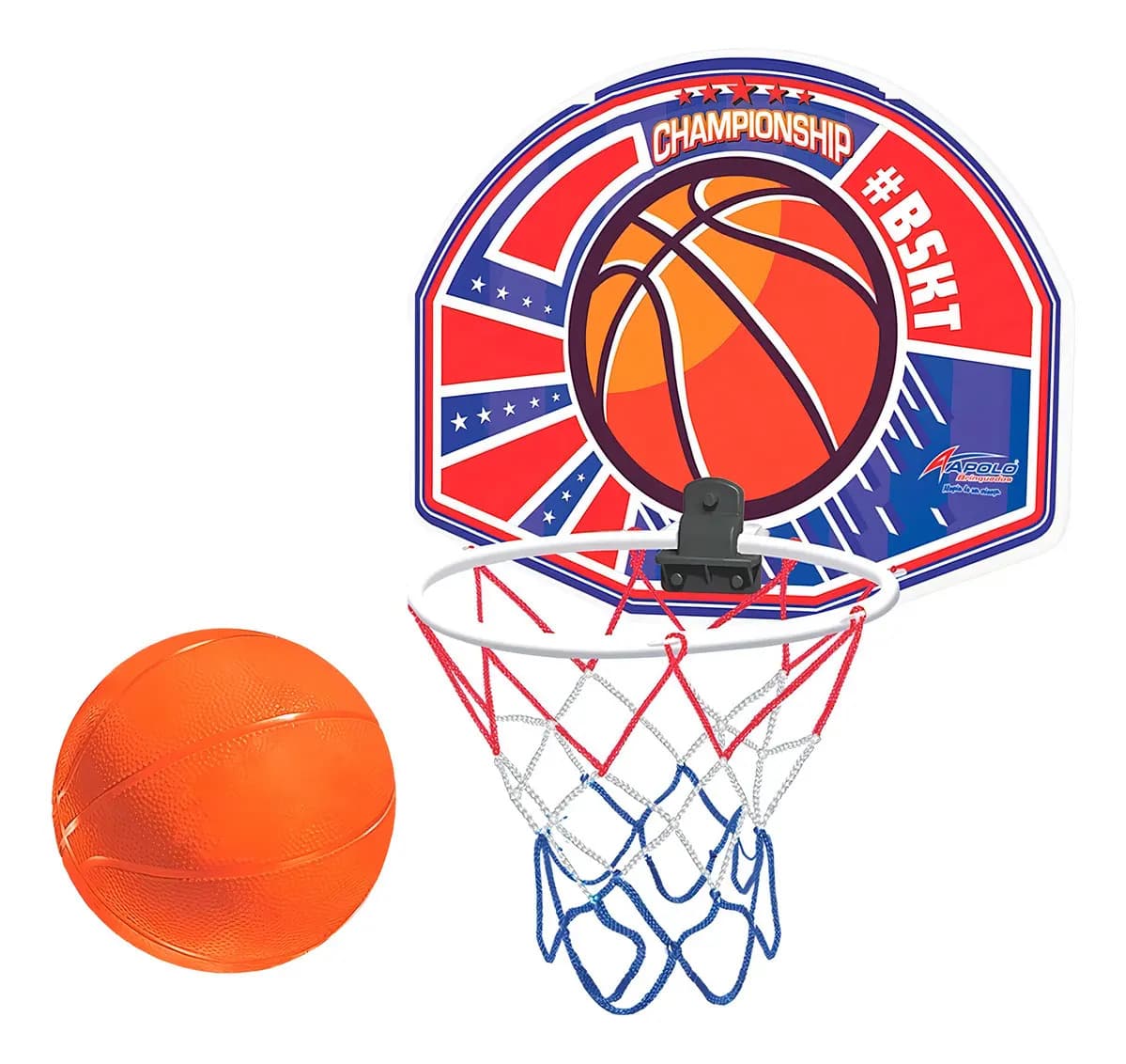 Tabela De Basquete Com Bola Infantil - Apolo Brinquedos