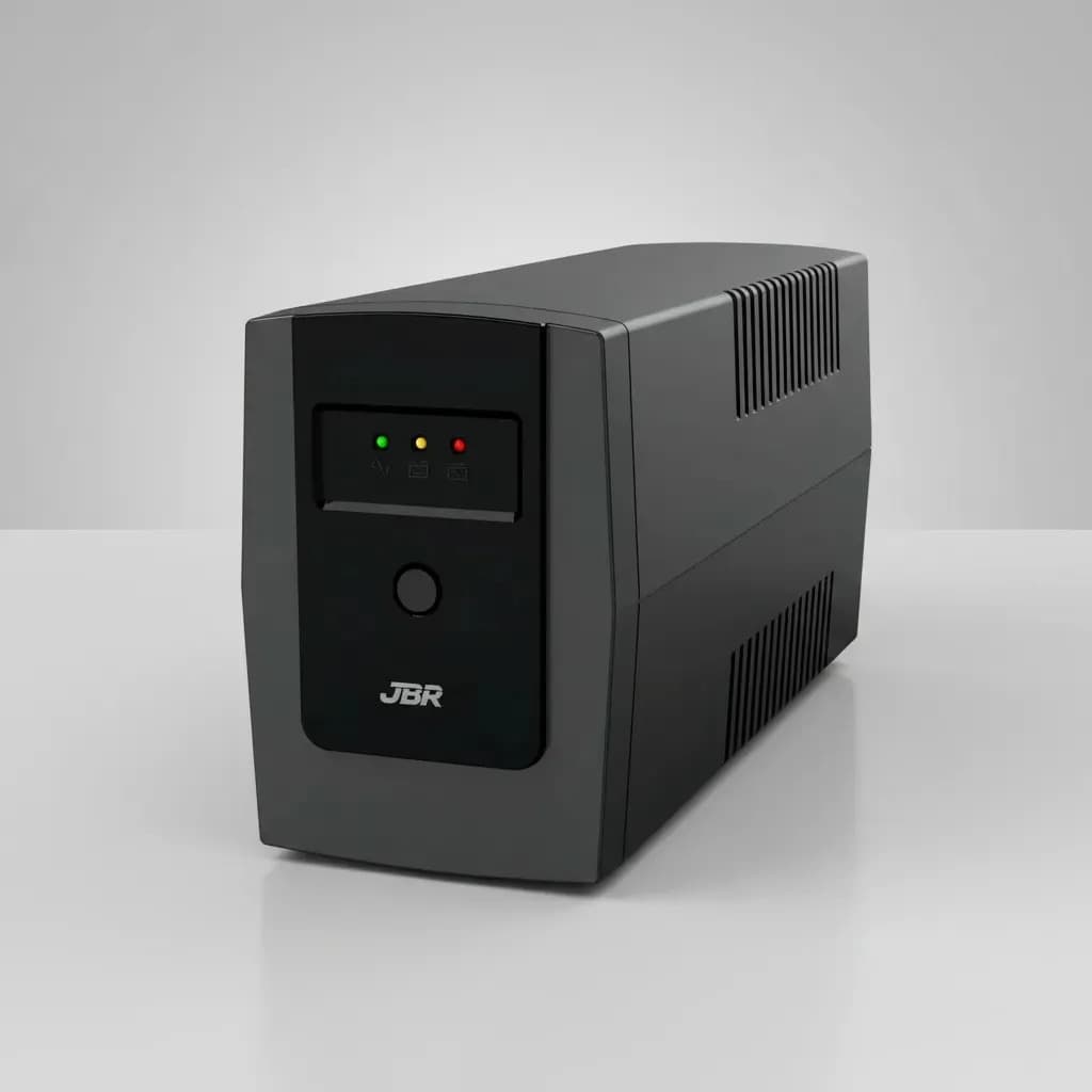 Nobreak JBR Guard 1200VA entrada e saída 120v Preto