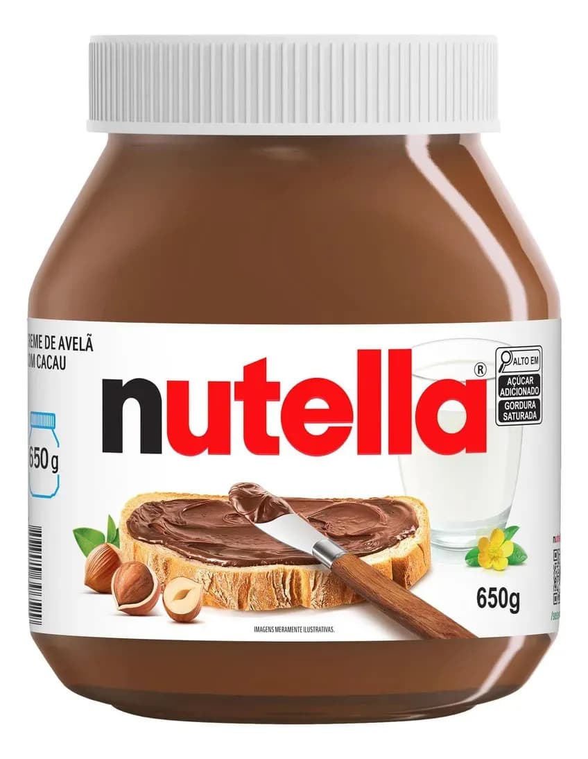 Nutella Original Creme de Avelã com Cacau 650g