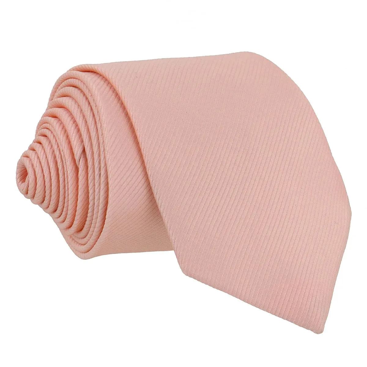Gravata Masculina Premium Tradicional Padrinhos Casamento Noivos Semi Slim Várias Cores Salmão