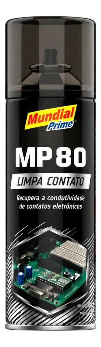 Limpa Contato Aerossol 300ml Mundial Prime AE06000019