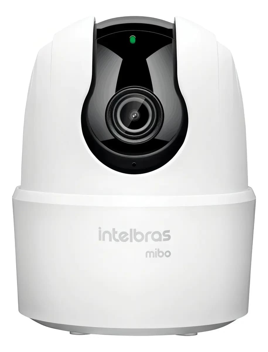 Câmera Inteligente Intelbras Ime 360 3mp Visão 360 Wi-fi Cor Branco