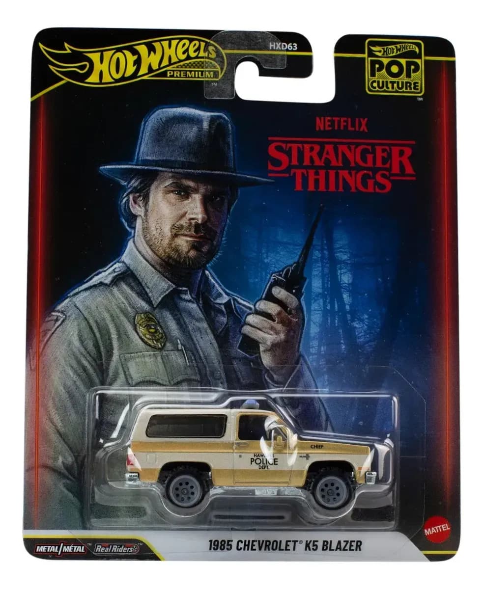 Carro Hot Wheels Premium Chevrolet K5 Blazer Stranger Things