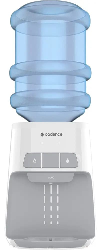 Bebedouro de mesa Cadence gela água refrigerado elétrico galão aguô BEB110 branco