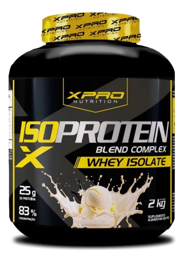 Whey protein XPro Nutrition Iso Blend Complex em pó sabor Baunilha x 2kg