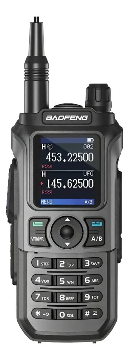Radio Dual Band Baofeng Uv-21m Walktalk Longo Alcance Bandas De Freqüência Vhf Uhf 220mhz Cor Preto