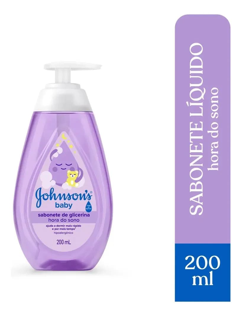 Sabonete Líquido Hora Do Sono 200ml Baby Johnson's
