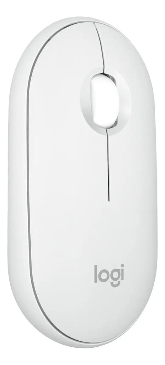 Mouse sem fio Logitech Pebble 2 M350s - Branco