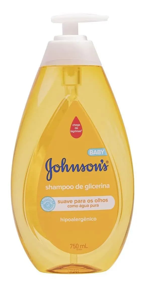 Shampoo Johnson's Baby Glicerina Hipoalergênico 750ml