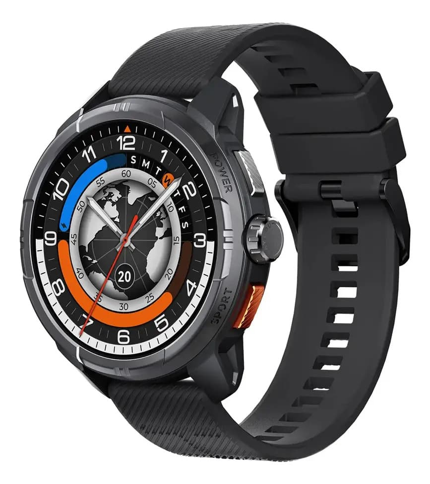 Smartwatch Haylou Solar Ultra LS23 Solar Ultra 1.6 chamadas bluetooth cor preto