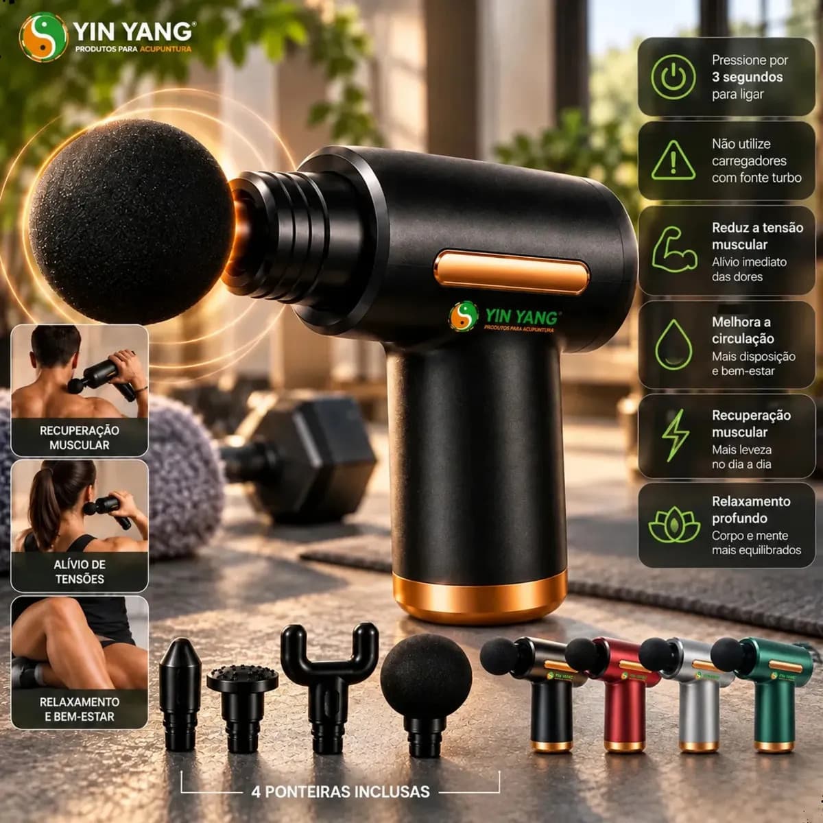 Massageador Corporal Pistola Pescoço Aquecimento Elétrico Masajeador Massageador Pês Lombar Panturrilha Mão Pescoço Cabeça Costas Coluna Pernas Ombros Cervical - Aparelho massagem Portátil