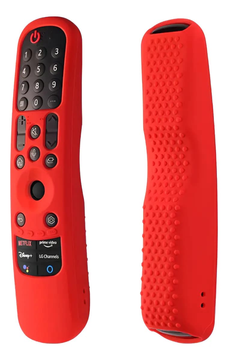 Capa Controle Remoto Case De Silicone Tv LG Magic Vermelha Vermelho