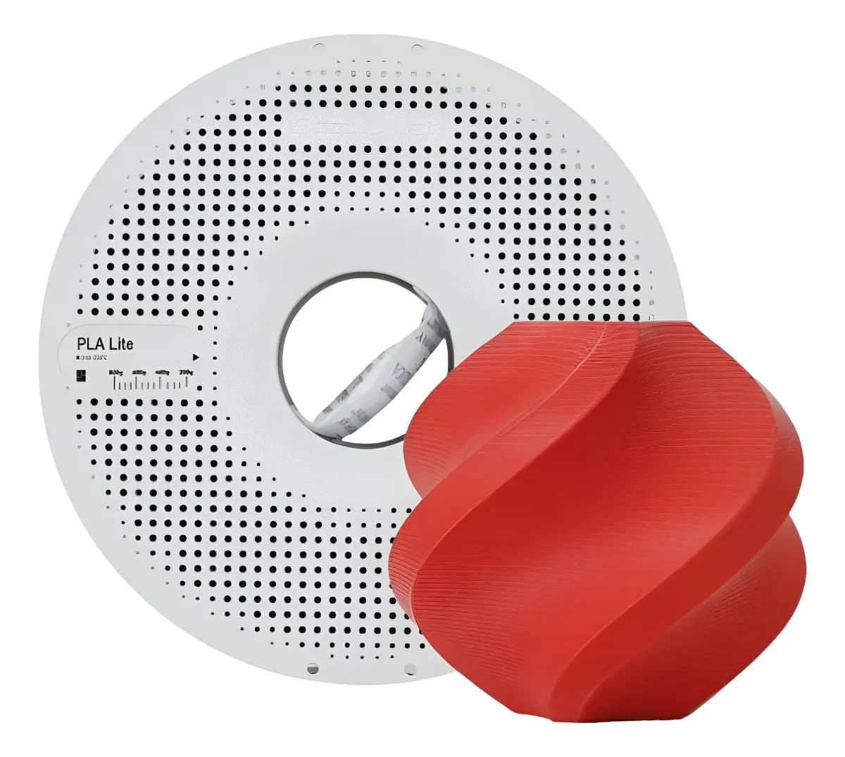 Bambu Lab PLA Lite vermelho