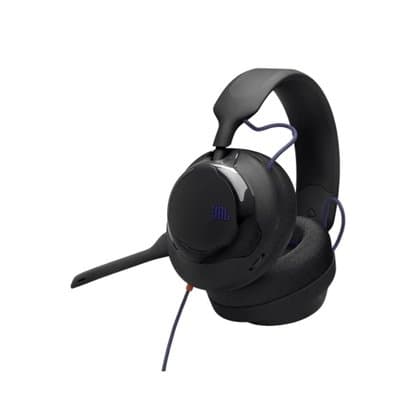 Headset Gamer JBL Quantum 120, P2, Áudio Espacial, Microfone Removível, Preto - JBLQTUM120BLK