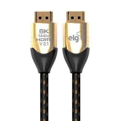 Cabo HDMI 2.1 8K Ultra HD ELG Speed, 4K 144hz, 2 Metros - HS8K20