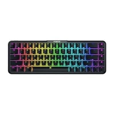 Teclado Gamer Fnatic Streak65, RGB, Compacto, US, Preto - C-KB0003