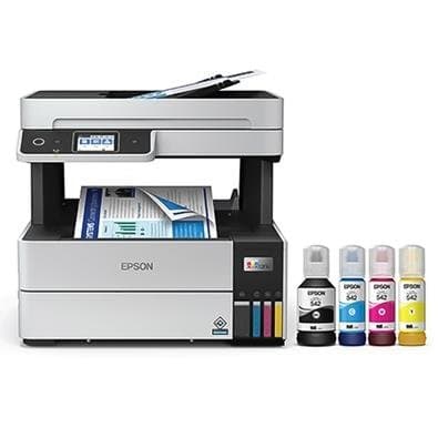 Impressora Multifuncional Epson Eco Tank L6490, Colorida, Wifi, Duplex, Preto e Branco - C11CJ88302