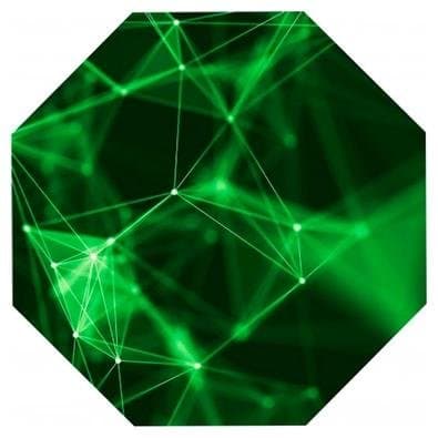 Tapete Gamer Kapazi Conection Pro, Verde, 120x120cm - 21PRO02CNT