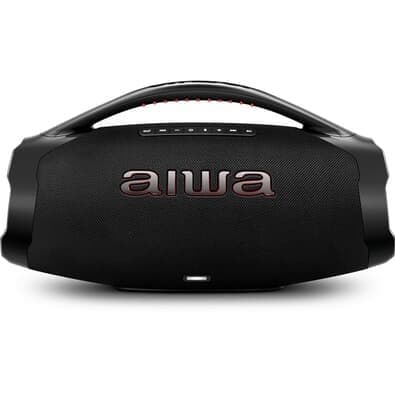 Caixa de Som Aiwa Boombox Plus BBS-01-B, Bluetooth, 200W RMS, IP66, 30 Horas de Bateria, Preto - 4899-01