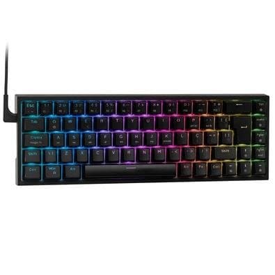 Teclado Mecânico Gamer Husky HailStorm, 65%, RGB, Switch Gateron Brown, ABNT2, Preto - HTG002PTMA
