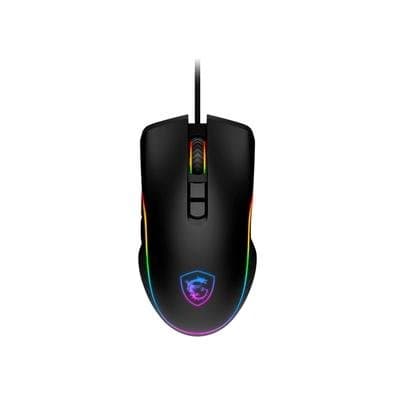 Mouse Gamer MSI Forge GM300, RGB, 7200 DPI, 7 Botões, Preto - S12-0402350-HH9