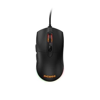 Mouse Gamer Pcyes Malus Black Vulcan, RGB, 12400 DPI, 6 Botões, Preto - PMGMBV