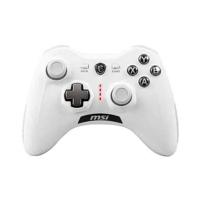 Controle Gamer MSI Force GC30 V2, USB 2.0, PC e Android, Branco - ForceGC30V2_W