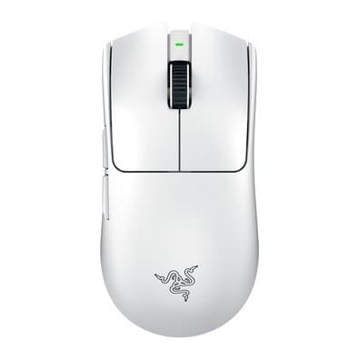 Mouse Gamer Sem Fio Razer Viper V3 Pro White Edition, Sensor Focus Pro, 35000 DPI, Bateria 95h, Polling Rate 8000Hz, Branco - RZ01-05120200