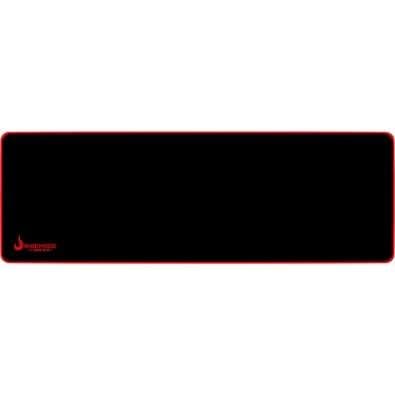 Mousepad Gamer Rise Mode Speed, Estendido (900x300mm), Costura Vermelha - RG-MP-06-ZR
