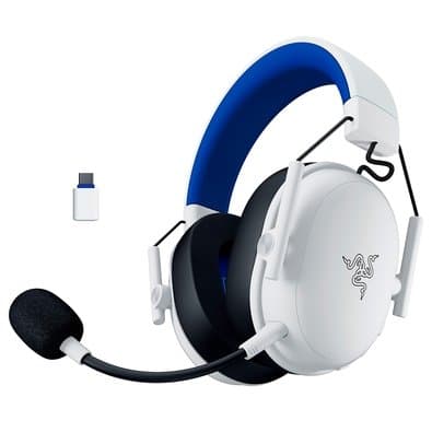 Headset Gamer Razer BlackShark V3 X HyperSpeed Sem Fio, Drivers 50mm, Branco - RZ04-05420500