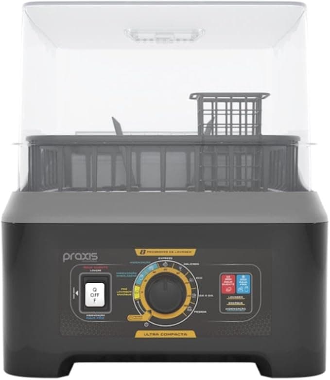 Praxis Lava Louças Portátil 3L 8 Programas de Lavagem 127v Preto