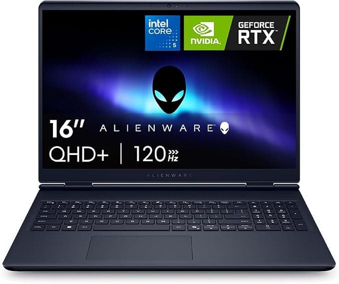Notebook Gamer Alienware 16 Aurora AC16250 Intel Core 5 210H 16GB RAM 512GB SSD RTX 4050