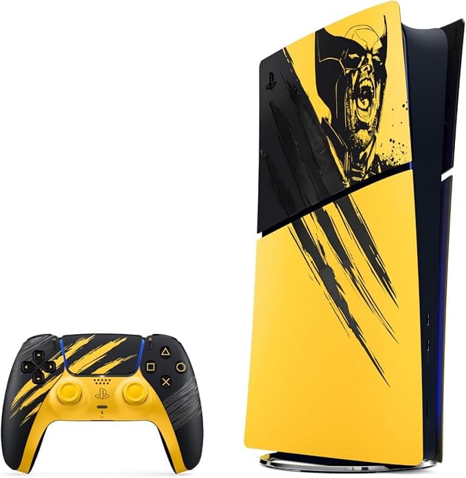 PlayStation 5 Edição Digital Marvel's Wolverine Edição Limitada Amarelo