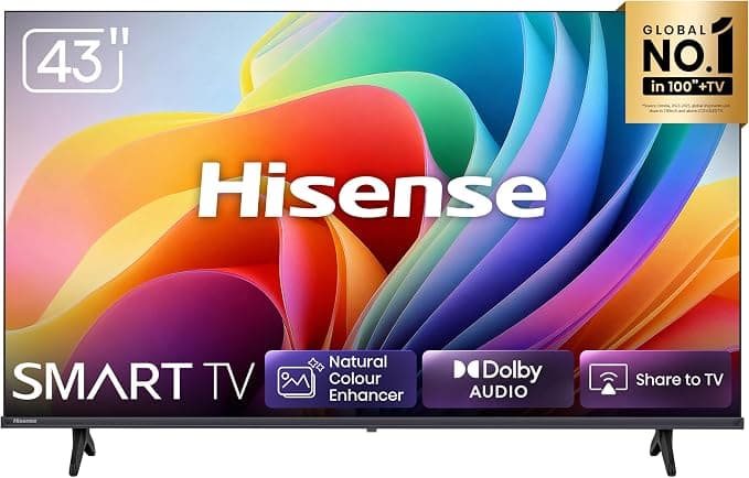 Smart TV Hisense 43A4NV 43" FHD HDR10 DTS Virtual X Alexa
