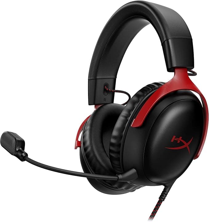 Headset HyperX Cloud III PC PS5 Xbox 53mm Driver